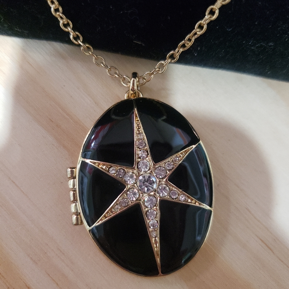 Avon Long Chain Locket
